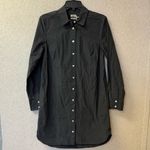 FAHERTY Women’s Size Small‎ Gray Organic Cotton Business Casual Shirt Dress NWT Photo 1