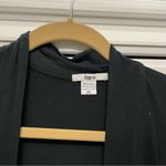 Bar III  Black Ruffled Open Cardigan | XS Photo 2