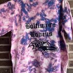 Lands' End NFL Baltimore Ravens Tie Dye/ Acid Wash Tee Photo 3