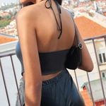 Leather Bandana Crop Halter Top Size undefined Photo 4