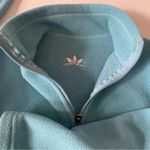 REI Outdoor Zip Up Fleece Light Aqua Blue Women’s Size Small Photo 3