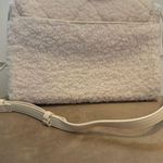 A New Day Cream Sherpa Crossbody Bag with Gold Chain Photo 3