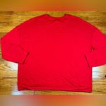 Disney MICKEY MOUSE RED CUPID OVERSIZED SEMI CROPPED SHIRT 2X NWOT Photo 4