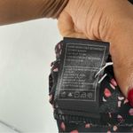 BB Dakota BB‎ Dakota Printed Lightweight Button Tie Front Waist Cutout Batwing Romper Photo 12