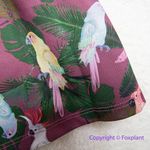 Unique Vintage Gwynnie Bee birds print fit and flare dress short sleeves, 3X Photo 8