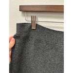 Eileen Fisher Stretch Knit Pencil Skirt Charcoal Size M Photo 2