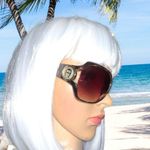 Etienne Aigner Aigner brown rim sunglasses. Photo 4