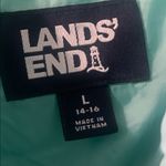 Lands' End Women's Aqua Puffer Jacket Photo 1