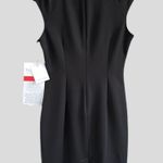 Calvin Klein NWT Stretch Jersey Dress Black Size 6 Photo 7