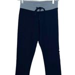 PINK - Victoria's Secret PINK Victoria’s Secret Yoga Black Mid-rise Skinny Cropped Leggings Photo 0