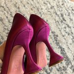 Amina Muaddi  Begum Brooch Pointed Toe Satin Pumps size 37 Photo 5