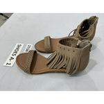 Womans Minnie Tonka Tpe Size 8 Beige Zip T Photo 2