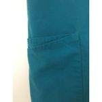 Sb Scrubs  Women's Scrub Uniform Top V-Neck Nurse Medical Size Small Blue Brown Photo 1