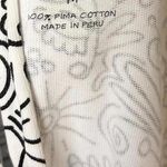 Tory Burch  Black and White Doodle Dress, Women's Size Med. Photo 5