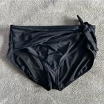 ALBION FIT  Simone Swim Bikini Bottoms in Black Size XL Photo 1