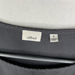 Aritzia Wilfred Pozzi Black Open Tie Sleeve Blouse Photo 5