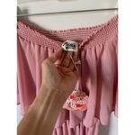Show Me Your Mumu  Strapless Off Shoulder Maxi Dress Pink Size XXS NEW Photo 5