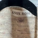 Knox Rose  Boho Fringe Festival Short Sleeve Cardigan LG Photo 1