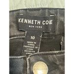 Kenneth Cole Jeans Womens Size 10 Black Skinny Stretch Distressed Mid Rise Pants Photo 4