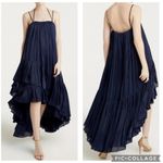 Cinq à Sept Cinq A Sept Soliel Flowy Layered Ruffle Dress Blue Navy 4 Photo 2