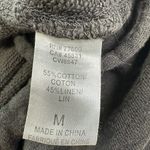 Chaser Black Women’s Soft Cozy High Waist Ruffle Hem Drawstring Shorts Photo 8