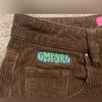 Zumiez Empyre Women’s Empyre Tori Brown Baggy 90s Corduroy Skate Pants Size 2 Photo 3