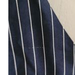 We Wore What Danielle Bernstein by Bella Pinstripe Vest Blue XXL NEW Photo 8