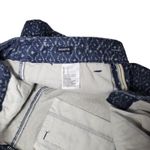 American Eagle Outfitters Womens Blue Geometric Pattern Denim Shorts Size 0 Photo 3