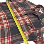 Old Navy  The Boyfriend Shirt Long Sleeve Button Up Cozy Cabincore Holiday L Photo 8