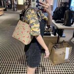 Coach Small Town Bucket Bag In Signature Canvas With Watermelon Print 1619 Photo 5