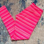 Balance Collection  hot pink striped leggings size small Photo 0