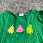 Hanna Anderrson Fruit Pajama Top SIZE 160 Green Photo 1