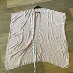 Jessica McClintock  Nude Blush Shawl Embellished OSFM Photo 9