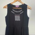 Vivienne Tam  Black 100% Silk Dress Size 4 Photo 1