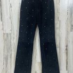 wilson's leather  Maxima Suede Rhinestone Flare Pants size 4 Western Rocker Bling Photo 0