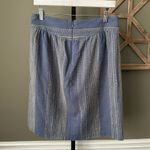 Anthropologie  Madchen Midi Skirt Blue - 4 Photo 4