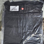 NWT UNCLECAT Womens Black Cropped Crew Neck Basic Tee XS Photo 3