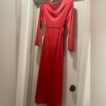 VTG Gilead 70s Fuchsia Hot Pink Deep V Photo 10