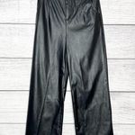 SheIn Black Privé High Waist PU Leather Straight Leg Pants Size 2 XS Photo 6
