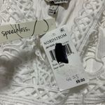 Speechless  White Spaghetti Strap Crochet Top Juniors' Dress - Size Large Photo 4