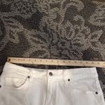 Pistola  White Jean Shorts Distressed High-Waisted Cut Off Raw Hem Size 29 Photo 8
