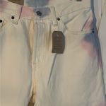 Levi's  501 White Pink Blue Tie-Dye Jeans Photo 2