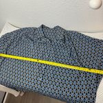 JODIFL  Stylish Blue Patterned Women’s Shirt Small Photo 4