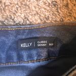 Tahari Kelly Classic Skinny Jeans Size 8/29 Dark Wash Denim Photo 2