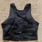 Kyodan Black Camo Cropped Workout Top Photo 2