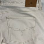 Lauren Ralph Lauren Women's Patchwork Relaxed Tapered Ankle Jeans Cream Size 16 Photo 12