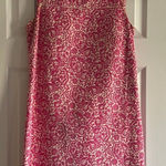 Lilly Pulitzer Lily Pulitzer Women’s Daytime Party Pink & Cream Tank Sheath Dress Size 4 Photo 0