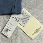 US VINTAGE Blue Long Sleeve Panama City Beach Crop Top Photo 3