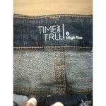 Time‎ And Tru Shorts Women's Size 6 Blue Denim High Rise Cuffed Photo 2