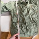 London Fog Vintage Sage Green Anorak Rain Jacket Size Small Photo 6
